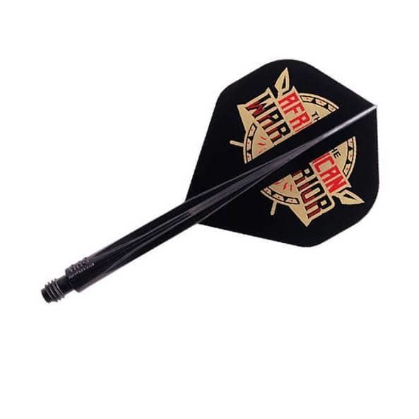 Ailette Cosmo Darts - Fit Flight Clear Blue Shape