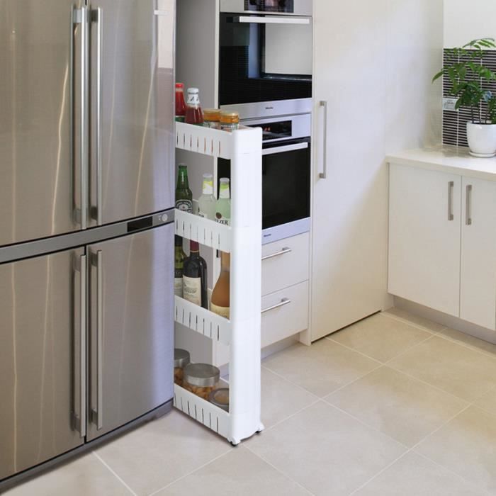 4 Etages Etagere De Rangement Armoires De Cuisine Chariot De