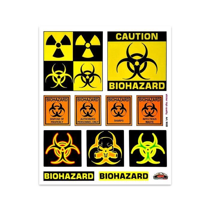 No//Brand S/érie Biohazard Car Logo Autocollant de Voiture biochimique de m/étal Produit Autocollant de Corps et Autocollant c/ôt/é adh/ésif dune Queue,Bronze Parapluie Protecteur