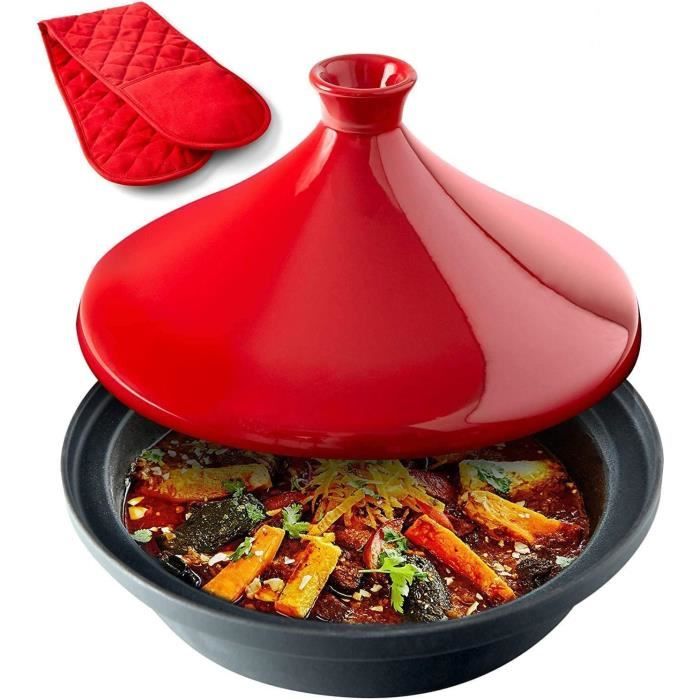 Plat à Tajine en céramique noire