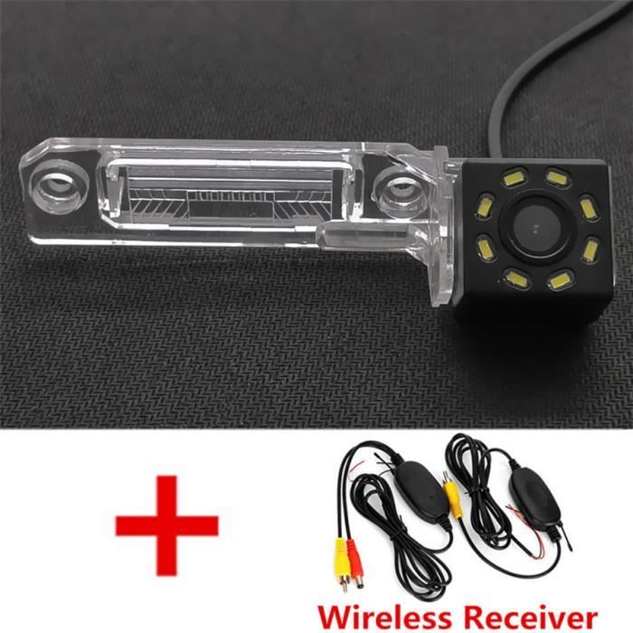 Caméra De Recul VW Caddy Life/Transporter 2003-2014 - Vision Nocturne IR, Angle 150°, étanche IP67, Remplace Feu Stop