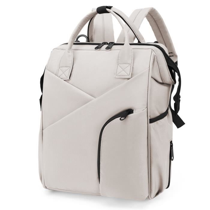 Gris sac a langer de bonne qualite pour maman Sac a dos a langer pour poussette de bebe Sac de voyage pou Cdiscount Puericulture Eveil bebe