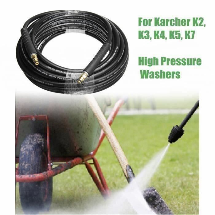 Tuyau Rallonge 3 M Pour Aspirateur Karcher - Compatible NT20, WD1-6, MV2-6, Avec Poignées Pivotantes