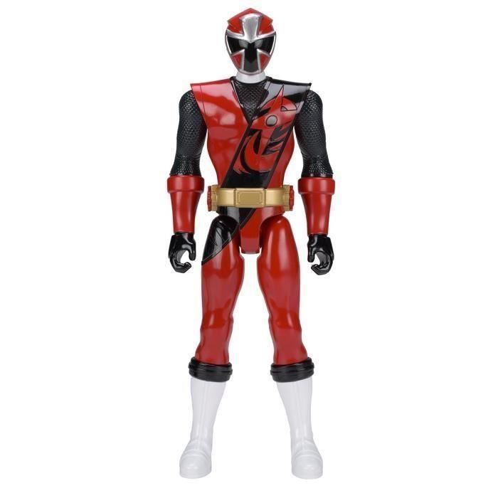 POWER RANGERS Figurine 30cm Ninja Steel Rouge Cdiscount Jeux