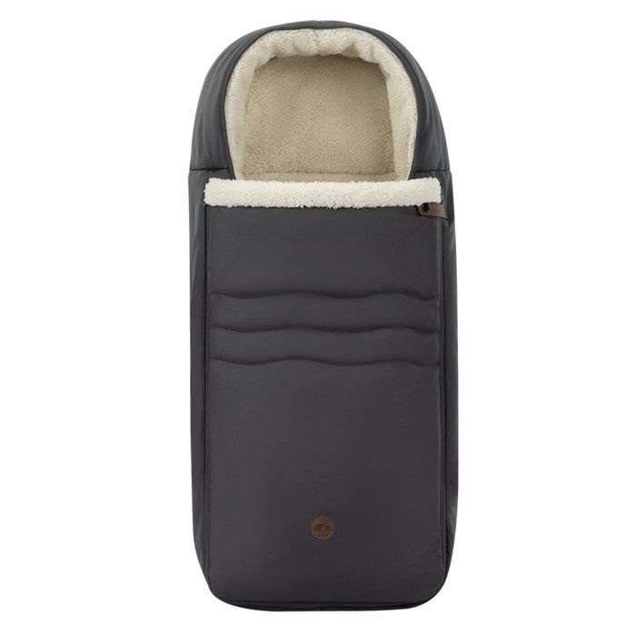 BEBECONFORT Chancelière pour poussette tissu doux De la naissance à 3 ans Mineral graphite
