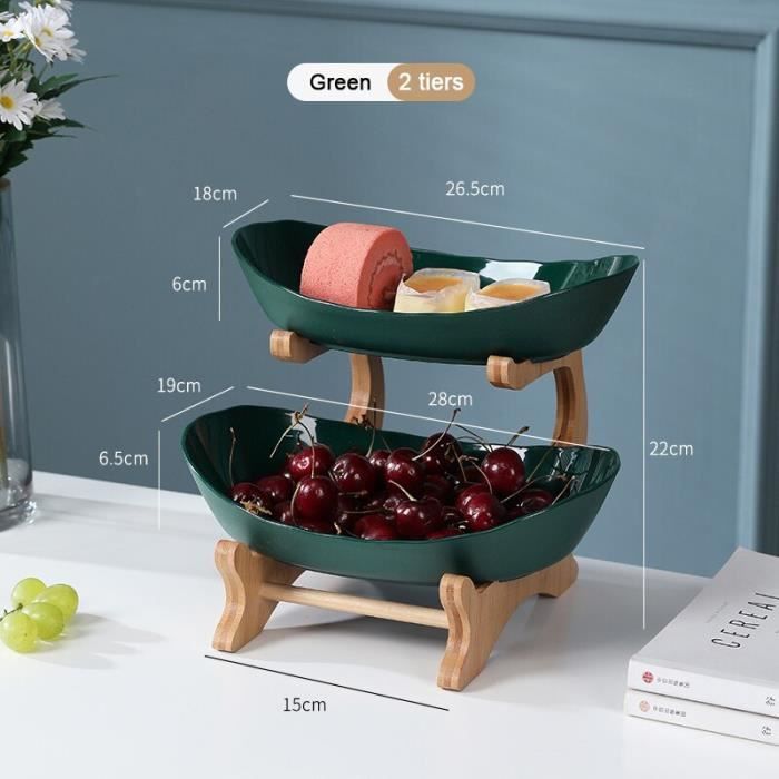 Cabilock Plateau à fruits en verre de 21,6 cm - Plateau de service décoratif pour collations, noix, bonbons, apéritifs, maison, cuisine Cabilock Plateau à fruits en verre de 21,6 cm - Plateau de service décoratif pour collations, noix, bonbons, apéritifs, maison, cuisine
