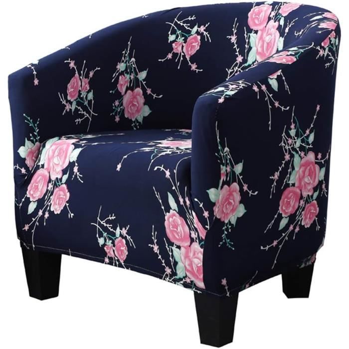 Housse De Fauteuil Tonneau En Velours Extensible - Protection Anti-Taches - Salon, Salle à Manger, Bureau