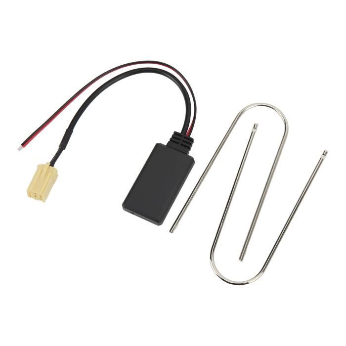 YONGYAO Adaptateur Audio Bluetooth 3Pin Aux Câble Musique Stéréo Pour Honda GL1800 Goldwing