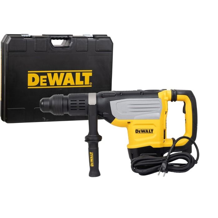 Marteau Perforateur Burineur SDS Max 19 4J DEWALT D25773K Jaune et Electrique 20 joules