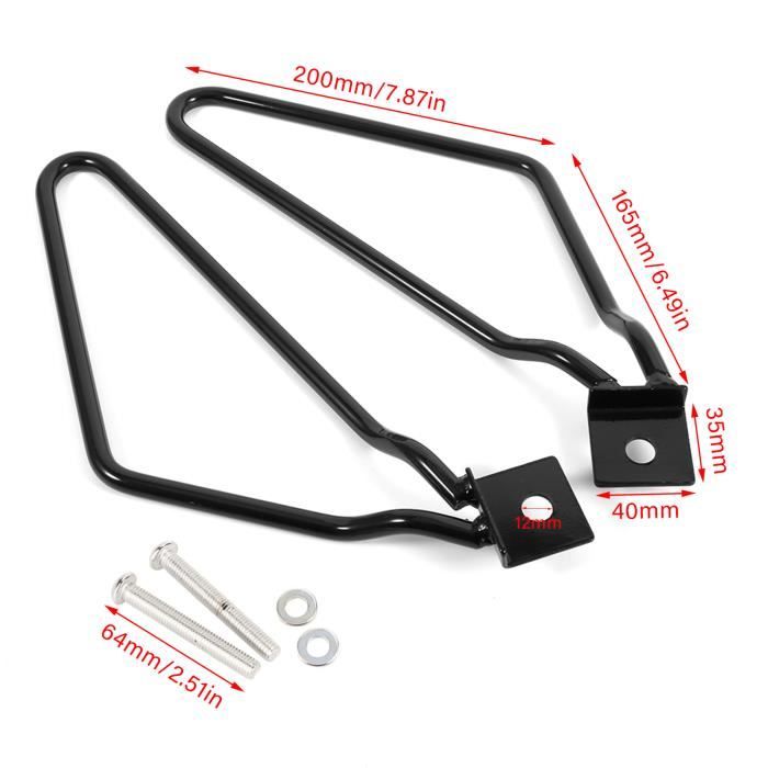 Motorrad-Seitentaschen-Halterungen Für Harley XL883/1200 HD1450/1584 - 2 Stück