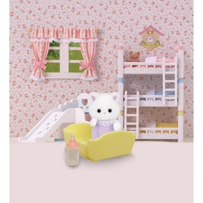 Sylvanian Families 5217 Bebe Chat Persan Les Bebes Cdiscount Jeux Jouets