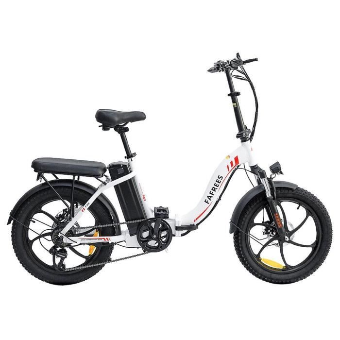 Vélo Électrique FAFREES F20 - Cadre Pliant - 20 Pouces - 7 Vitesses - Batterie Amovible 15AH