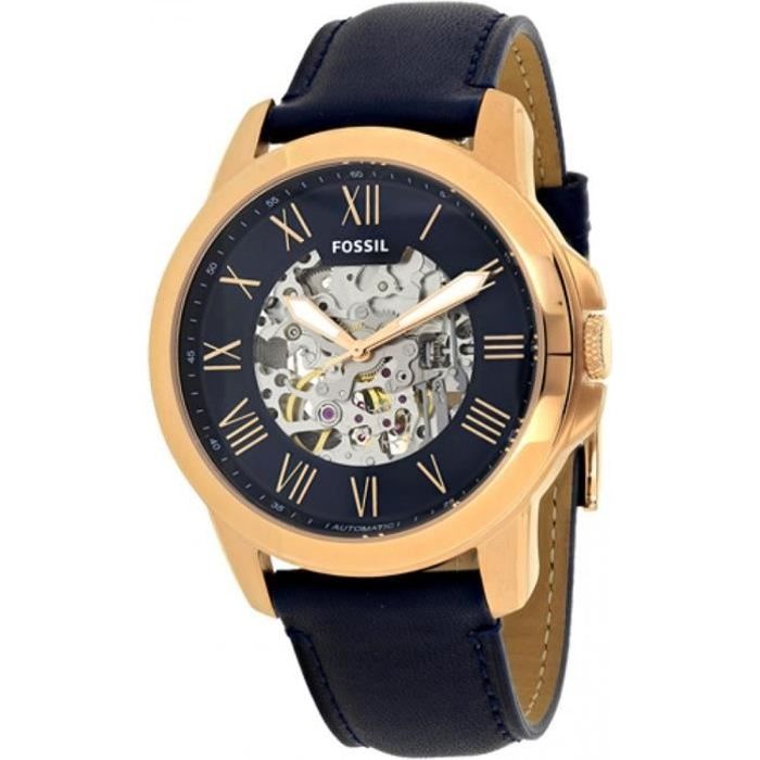 Fossil Homme Bracelet Cuir Boitier Acier Inoxydable Automatique Montre  ME3102 - Achat / Vente bracelet - gourmette Fossil Homme Bracelet Cuir Homme  Adulte - Cd