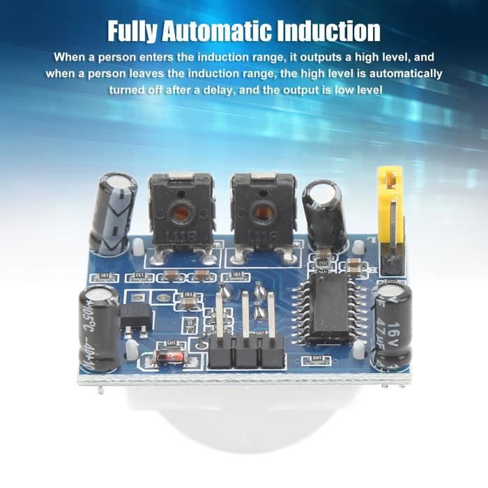 Module Capteur Son DAOKAI Lot De 5 - Détection Haute Sensibilité 3.3-5V Pour Arduino