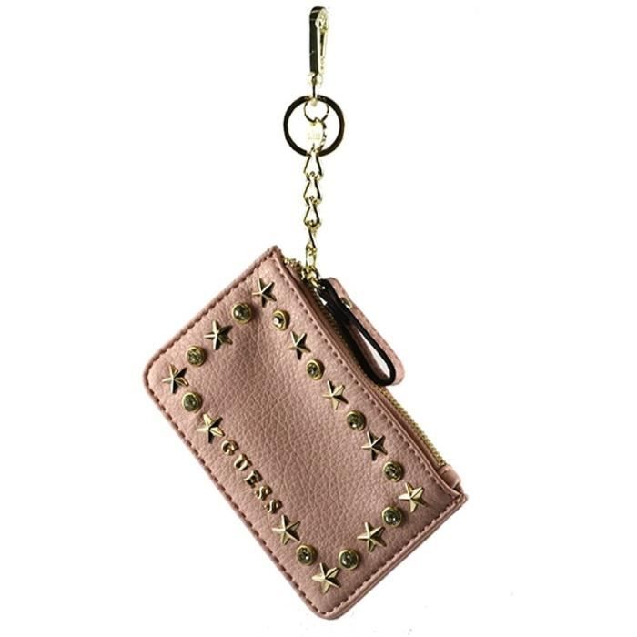 Rose Guess Porte-monnaie Femme Flat Rose Taille unique