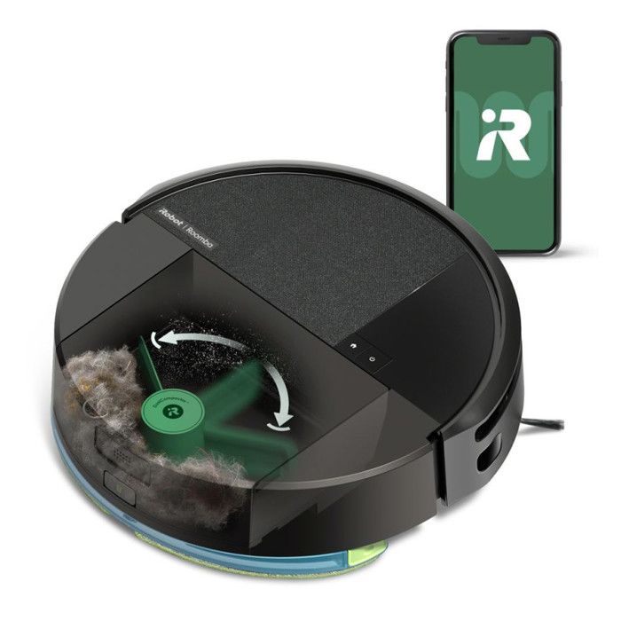 Aspirateur Robot Laveur - IROBOT Roomba 205 Combo Compactor -