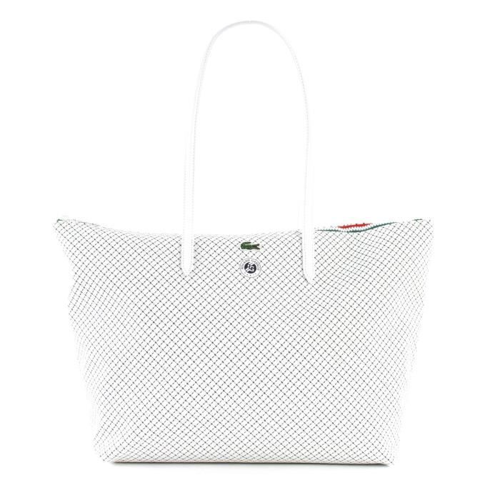 lacoste white bag