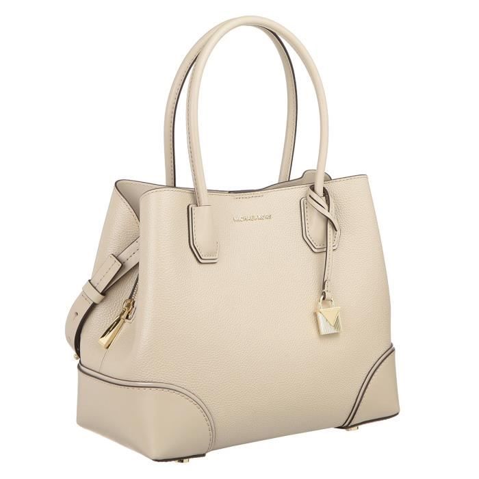 Michael Kors Sacoche Mercer Gallery Medium en cuir 30H7GZ5T6A OAT UN OAT Beige Cdiscount Bagagerie Maroquinerie