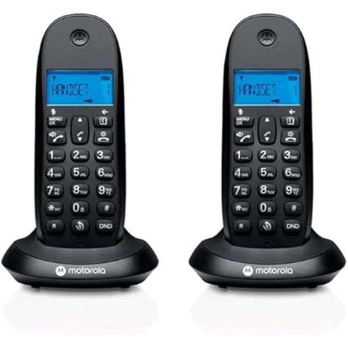 MOTOROLA C1002 CB+ Téléphone DECT Duo - vue 2
