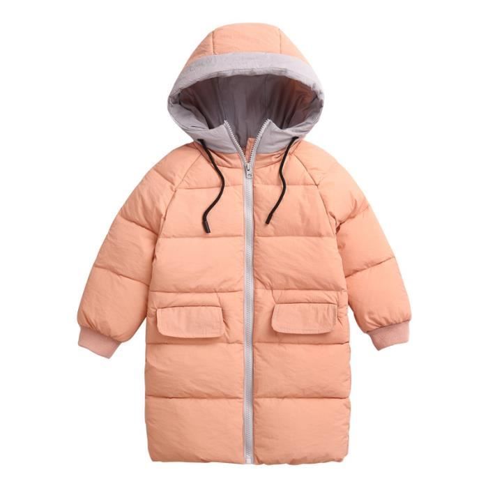 Gilet Enfant Gar/çon Fille Blouson L/ég/ère Chaud Manteau /à Capuche Doudoune sans Manches