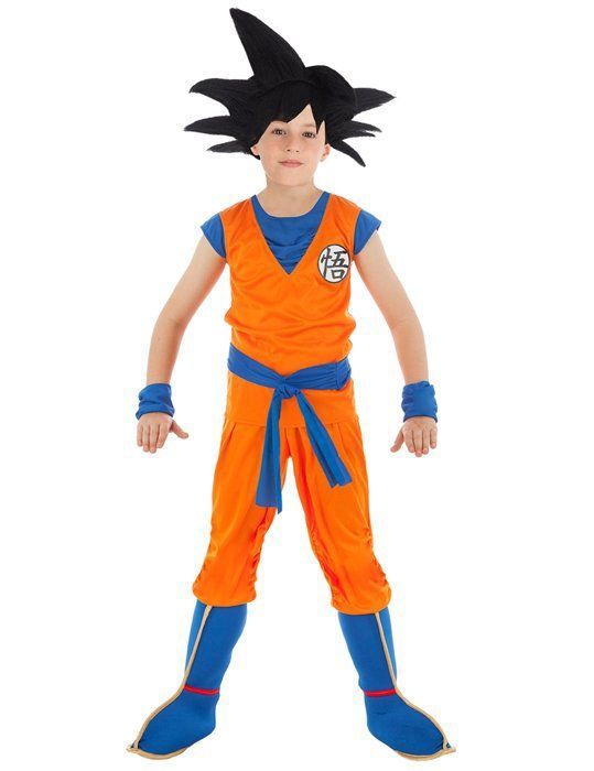 Costume Son Goku avec accessoires pour enfants par 36,25 €