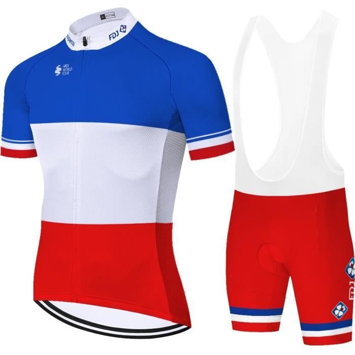 Maillot De Cyclisme Voler Club Raglan USA - Taille M, Bleu/blanc/rouge, Zip 3/4, Neuf Sans Emballage