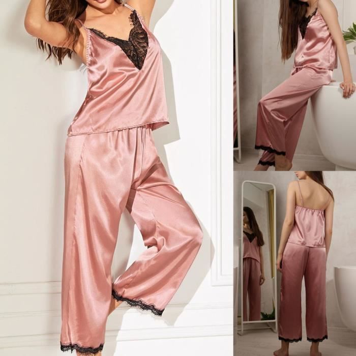 pyjama dentelle femme