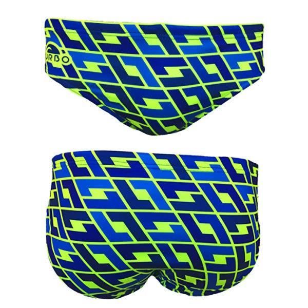 Slip De Maillot De Bain Réglable Argent Doré - Neuf Avec étiquettes - Polyamide/élasthanne