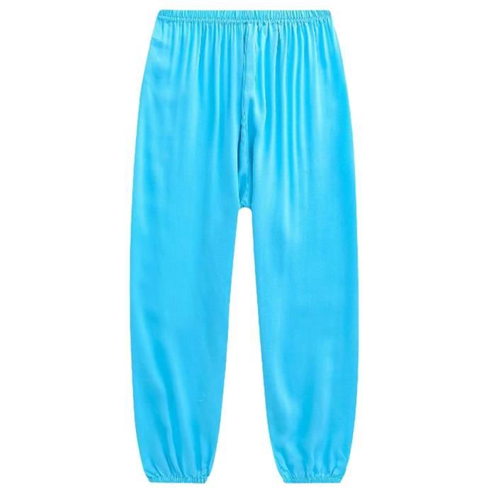 Pantalon de Yoga Sarouel Femme Fluide Taille Haute Stretch -