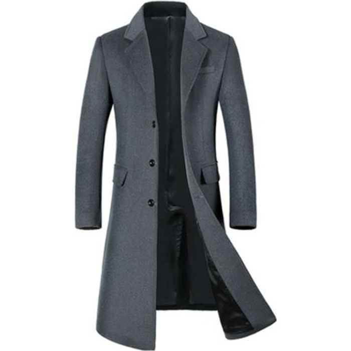 Veste tres hotsell longue homme
