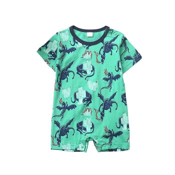 Grenouillère Bébé NCTCITY - Impression Anime Son Goku, 95% Coton | Manches Longues/courtes, Boutons Pression