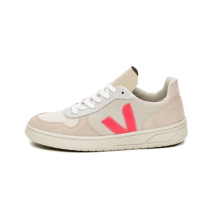 Veja Baskets mode V10 Suede Multico Multicolore Cdiscount Chaussures