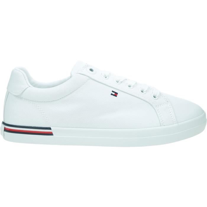 Tommy Hilfiger Chaussures TOMMY HILFIGER Essential Stripe Sneaker Blanc - Femme/Adulte