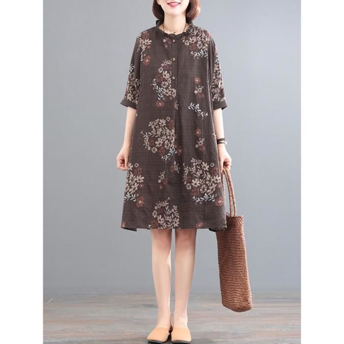 Robe Décontractée Esprit De.corp Taille S (32) - Multicolore, Neuve Sans étiquette