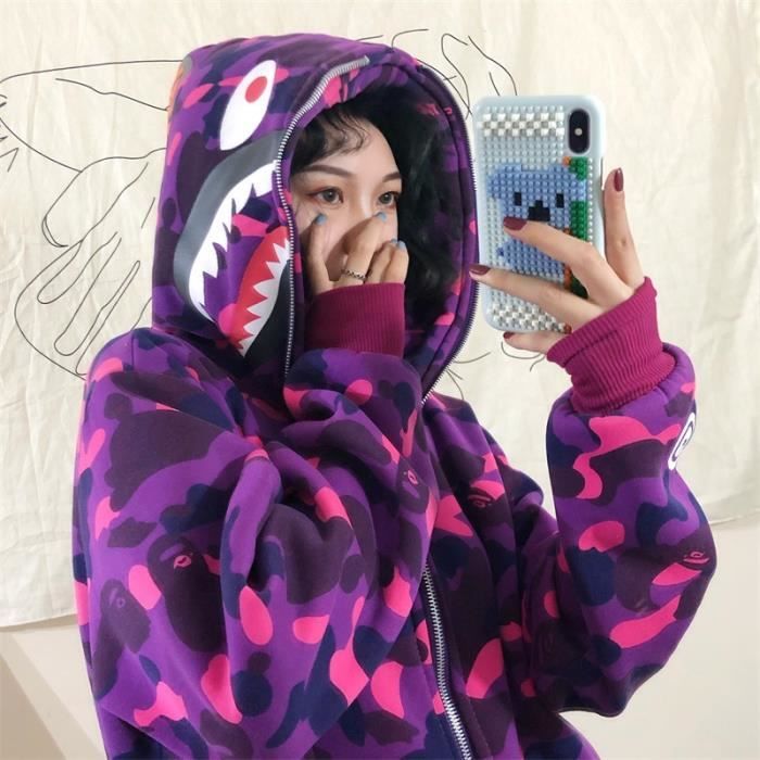 Sweat à Capuche Requin Garçon 6 Mois à 4 Ans - Veste Zippée Légère Manches Longues Pour Automne Et Demi-saison