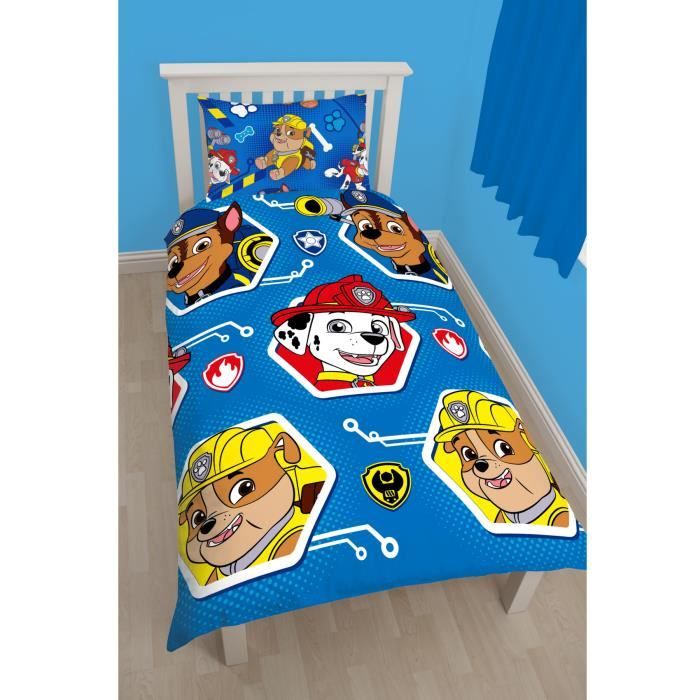 BrandMac ApS Paw Patrol, Biancheria Da Letto 135 X 200 Cm