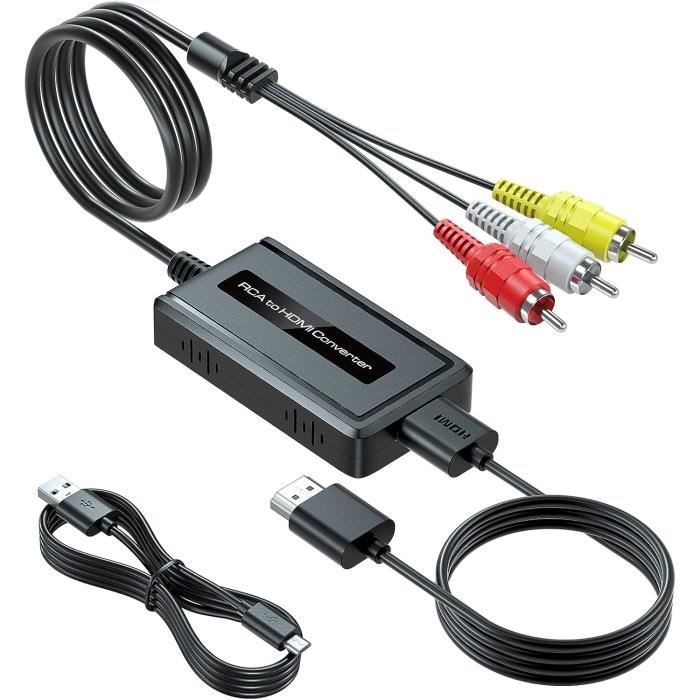 📣 Adaptateur RCA Femelle vers HDMI - INFO-One Informatique