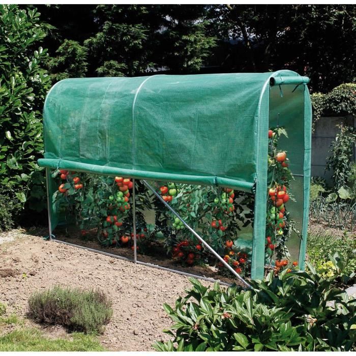 Serre tunnel "Tomato Greenhouse"pour potager - 3 x 1 x 2 m