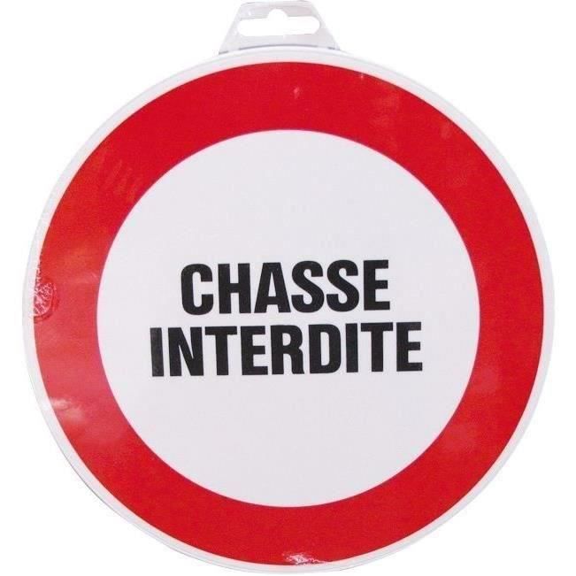 Disque - chasse interdite - D: 300 mm