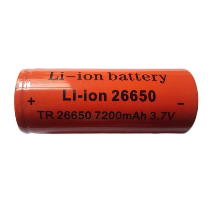 Adaptateur Batterie 18650 Vers 26650 Lerpwige - Manchon ABS Pour Lampe Torche