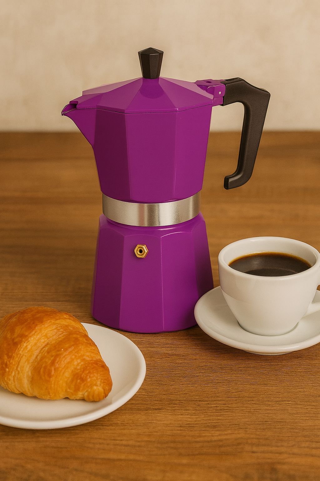 Cafetière italienne PEZZETTI ITALEXPRESS Aluminium 6 tasses - vue 9