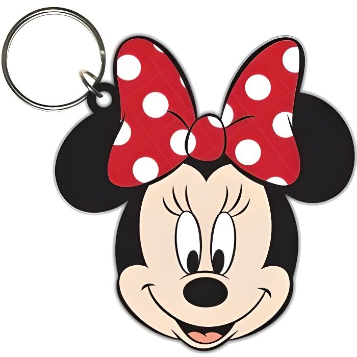 Porte Cle Clef Ø45mm Mickey Donald Dingo Minnie Pluto Walt Disney 