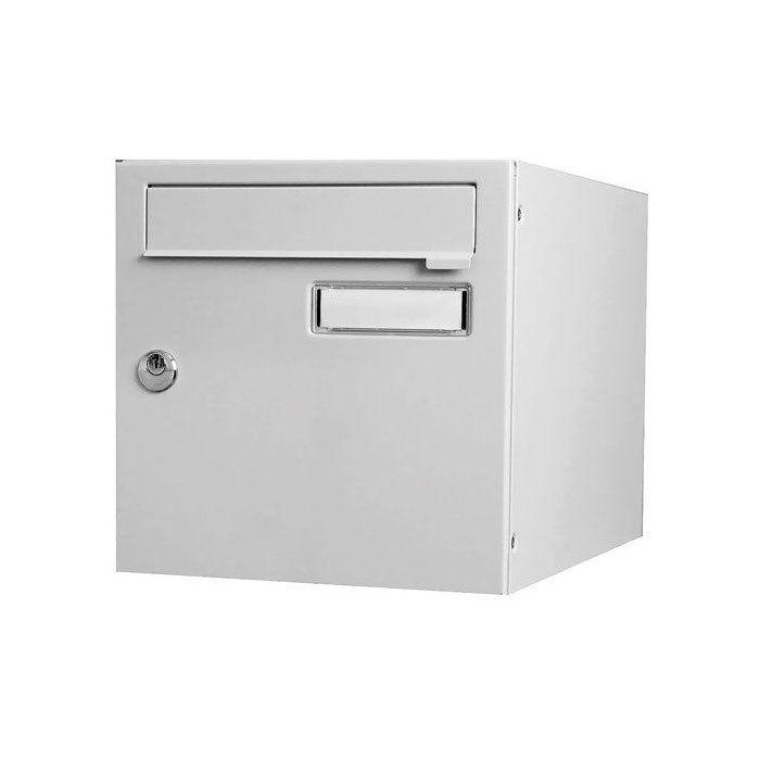 Boîte aux lettres - RENZ - Normalisée - 2 portes - Extérieur - Acier