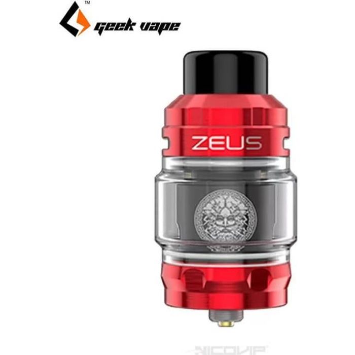 Clearomiseur Geek Vape Zeus 5 ml Sub-Ohm - Rouge - Cdiscount Au quotidien