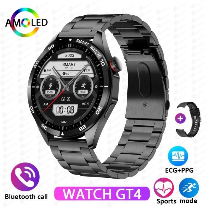 RUMOCOVO Pour Android IOS homme montre intelligente hommes GPS Fitness ...