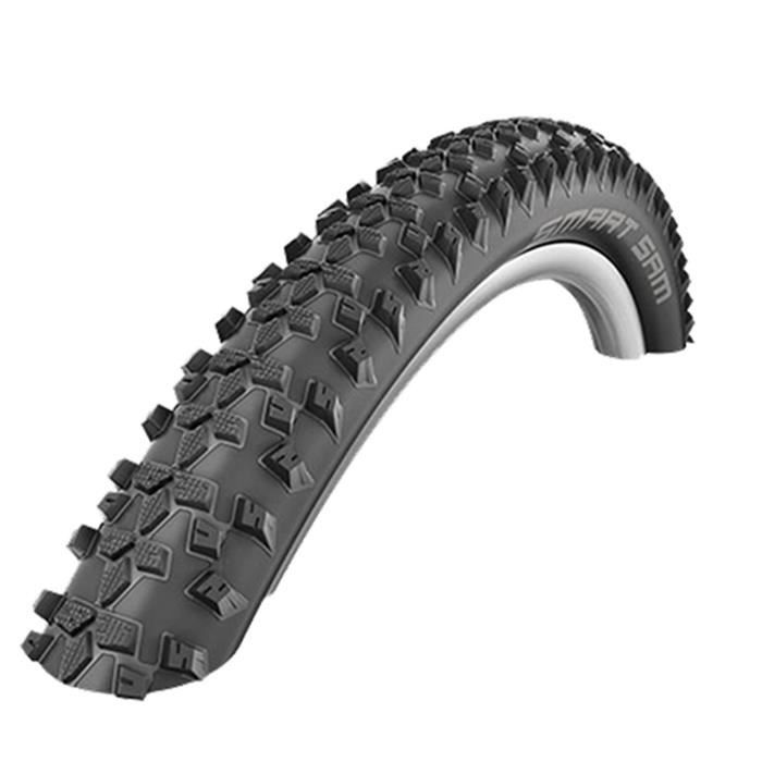 Pneu VTT SCHWALBE Smart Sam TR Noir 27.5x2.10 - Mélange Addix Performance et carcasse 67