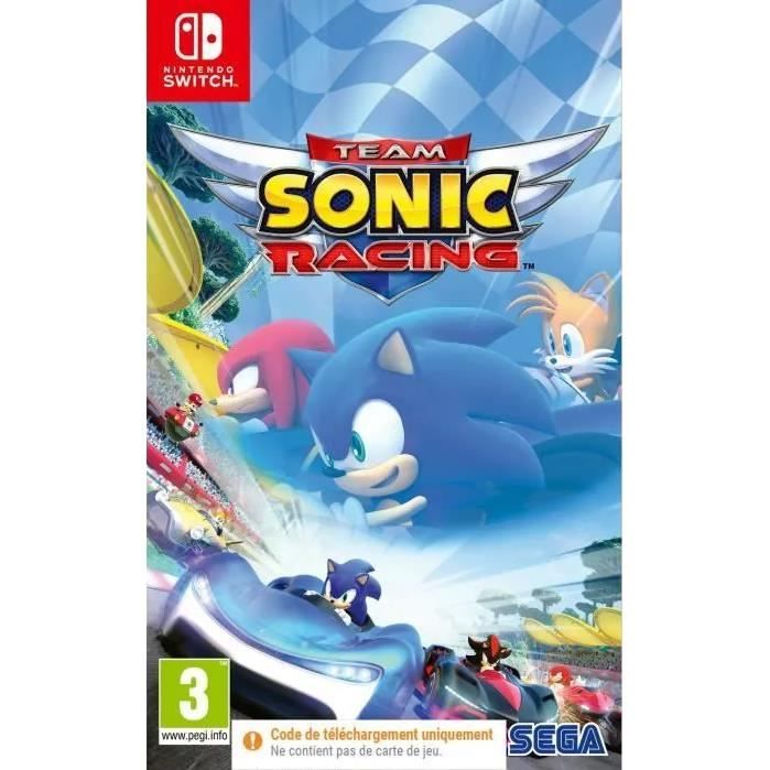 Jeu vidéo Sonic Team Sonic Racing Multijoueur 1 12 joueurs Course arcade Code dans la boîte