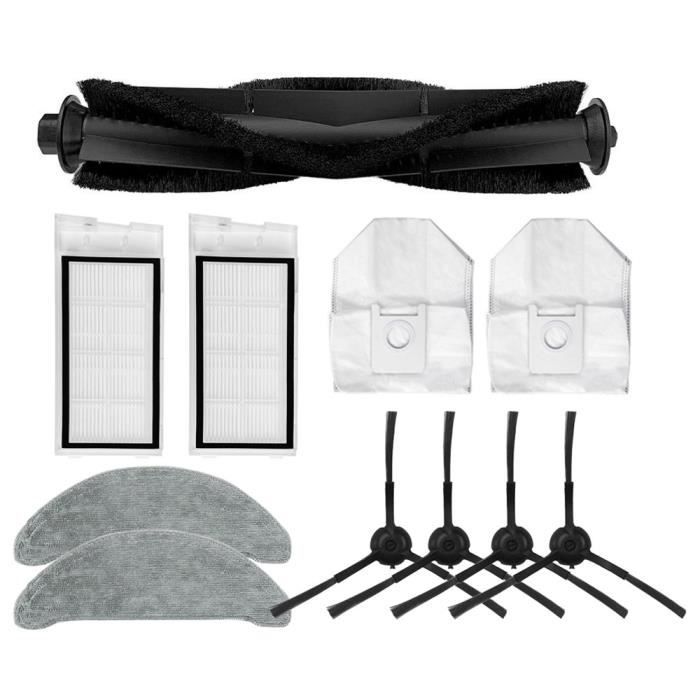 Vtizikl 10 PièCes SéRies Accessoires à PoussièRe Pour 2290 Robot Aspirateur Filtre A Poussiere Sac En Papier A Poussiere Remplacement 90811299