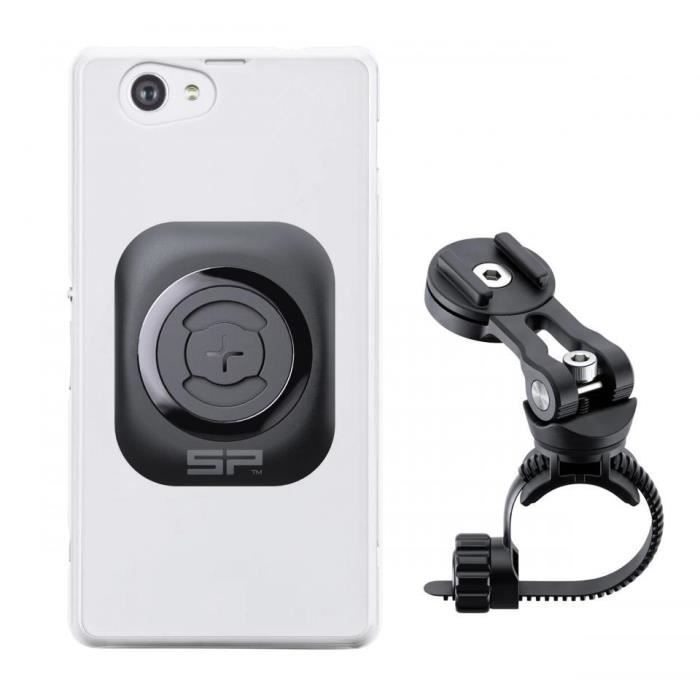 Support smartphone - SPCONNECT - LT PACK - Interface universelle - Couleur noire - Plastique