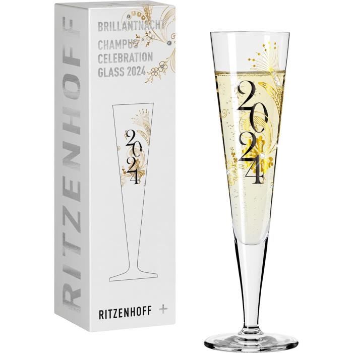Ritzenhoff 1079014 Flûte à champagne 200 ml Série Brillantnacht
